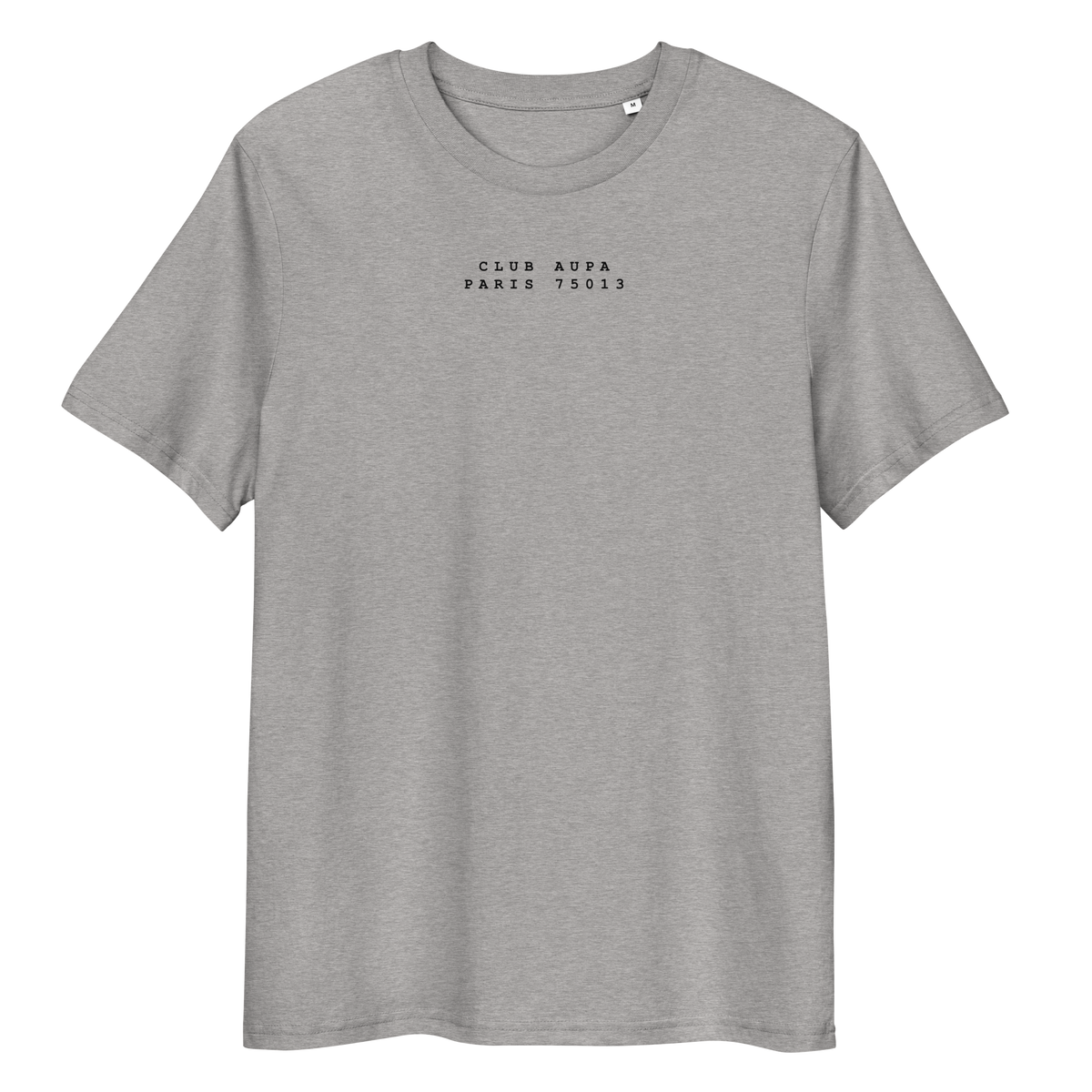 AUPA CLUB tee - white / gris nardo