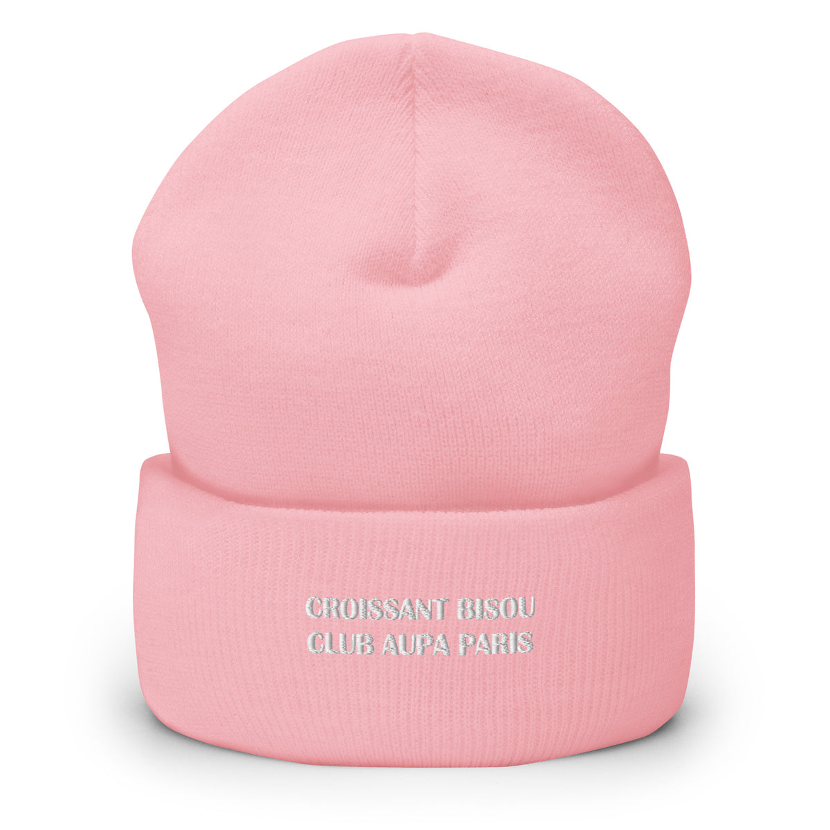 POP cuffed Beanie - orange / pinky pink