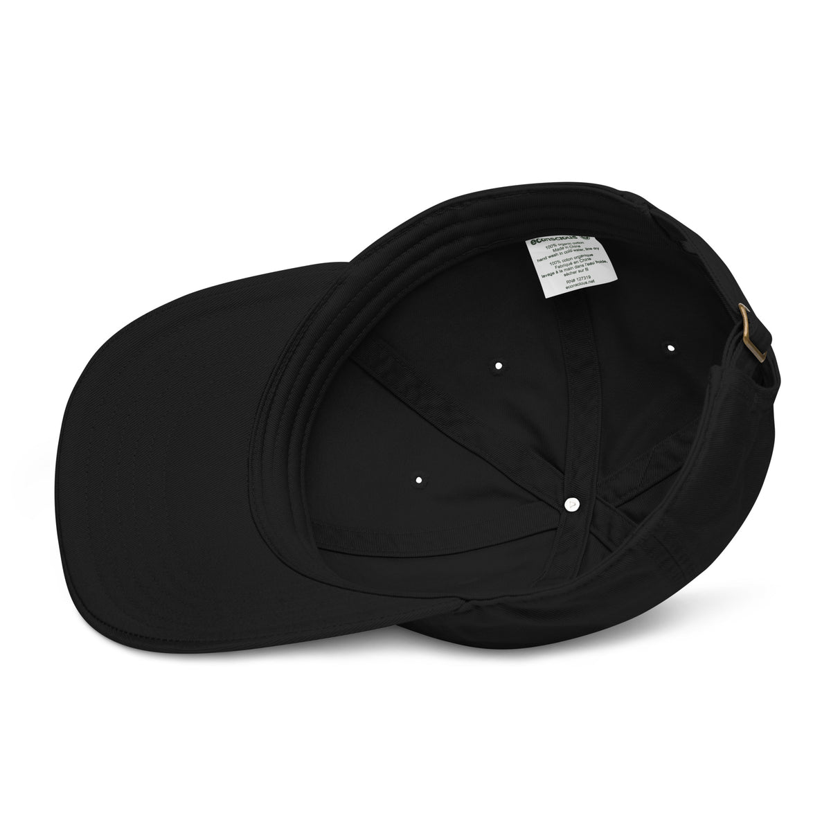 CROISSANT BISOU dad cap - black