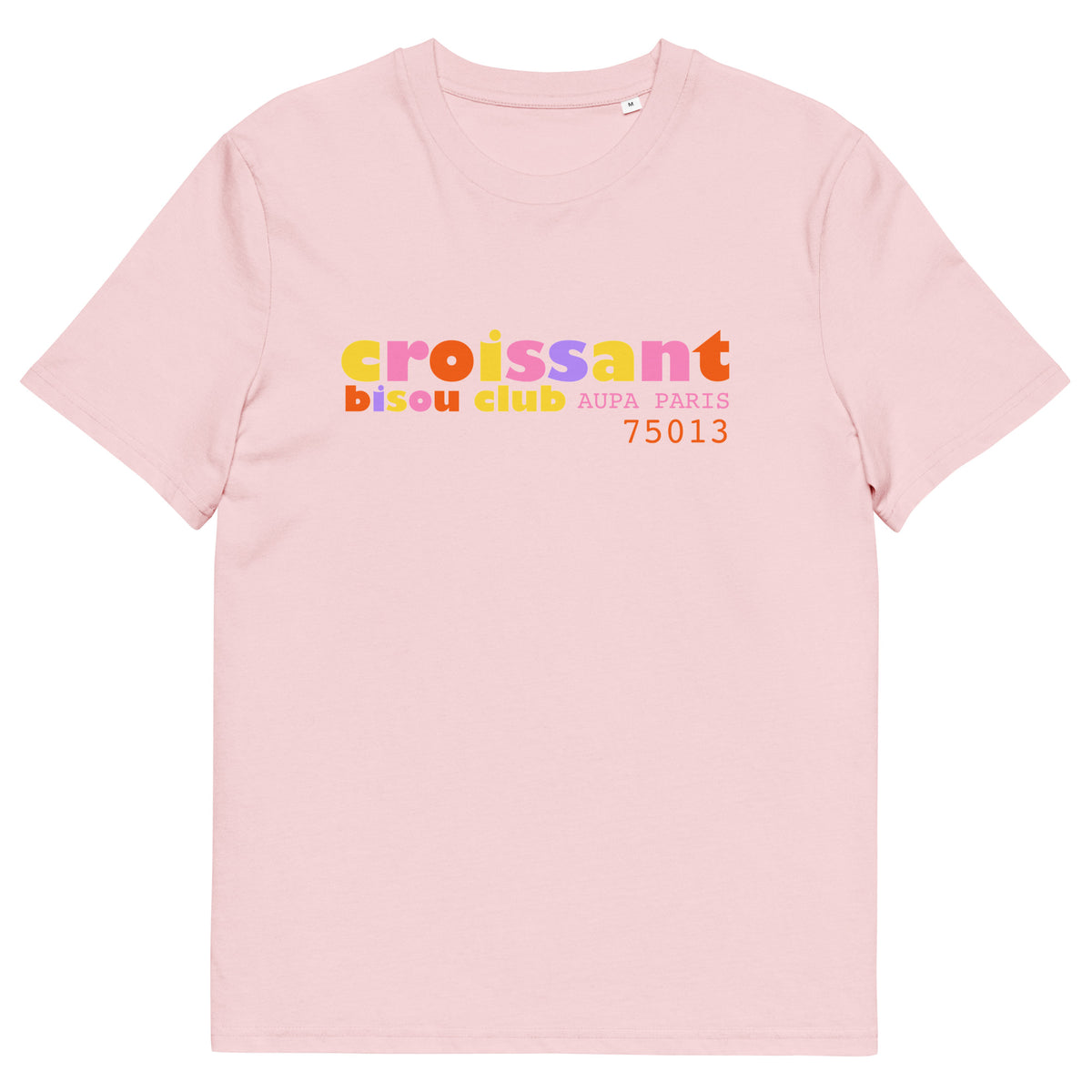 ARC EN CIEL DE CROISSANTS tee - white / cotton pink / lavender