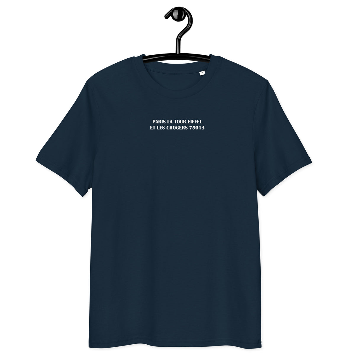 EIFFEL TOWER tee - black / navy / gris nardo