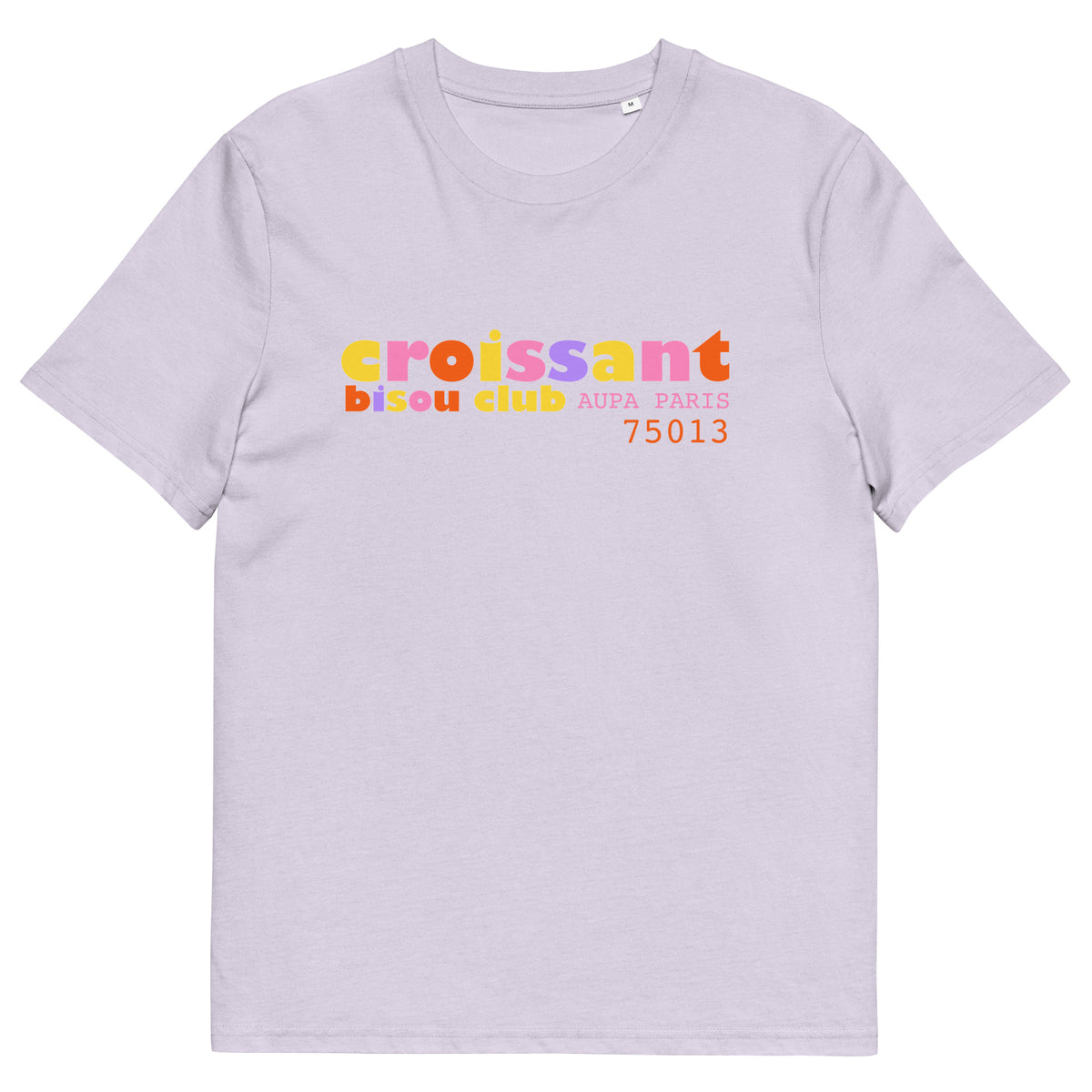 ARC EN CIEL DE CROISSANTS tee - white / cotton pink / lavender
