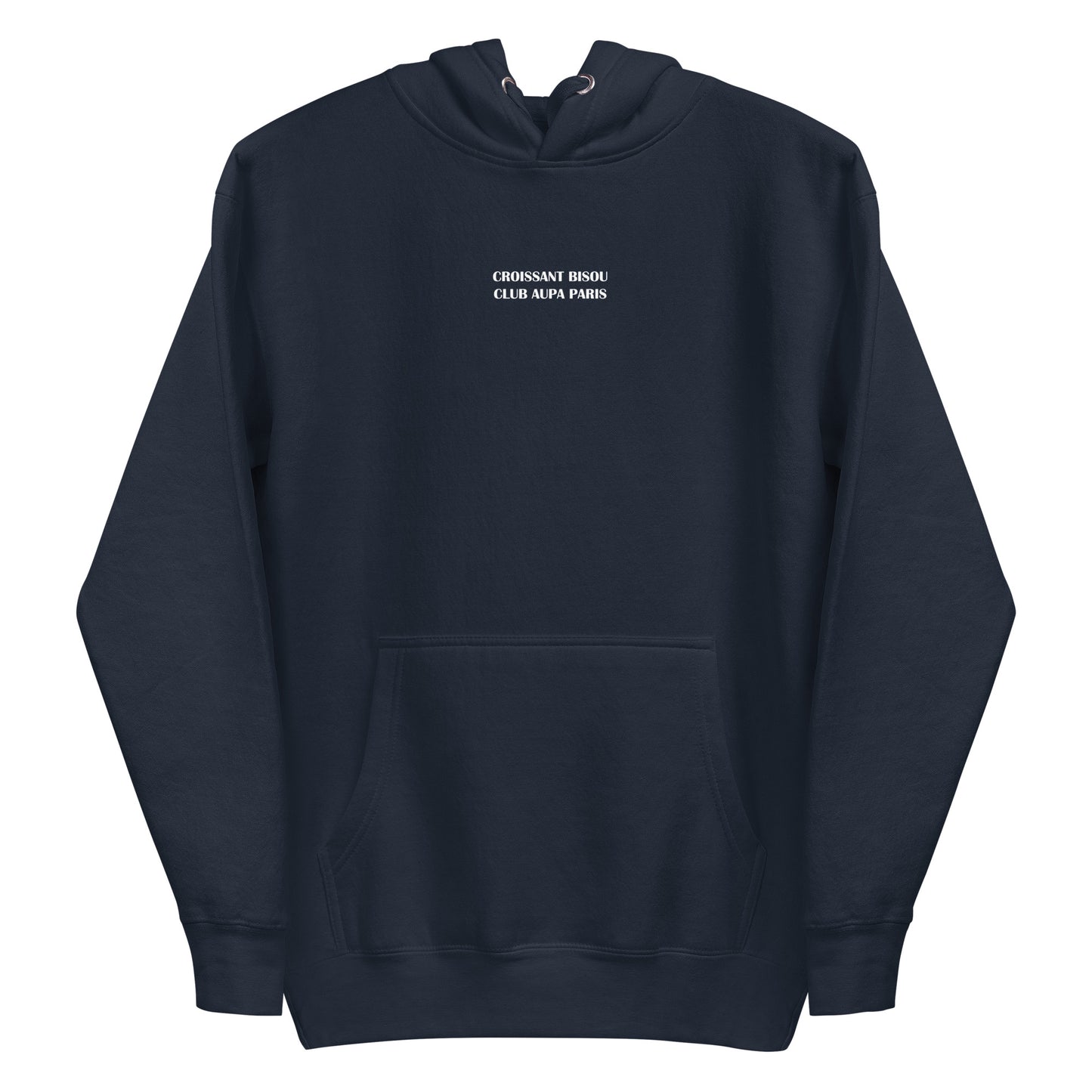 CROISSANT BISOU hoodie - Pacific