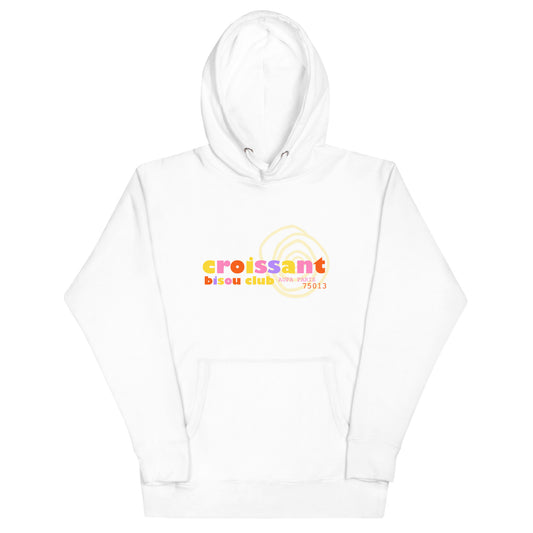 ARC EN CIEL hoodie - white / (meredith) grey